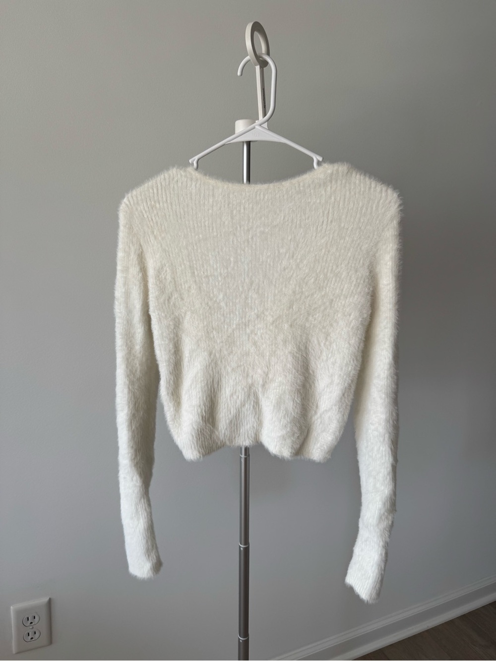Aerie Cross-back Fuzzy Sweater